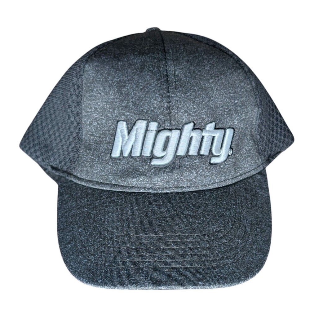 Mighty Auto Parts Black Adjustable Strapback Hat Cap